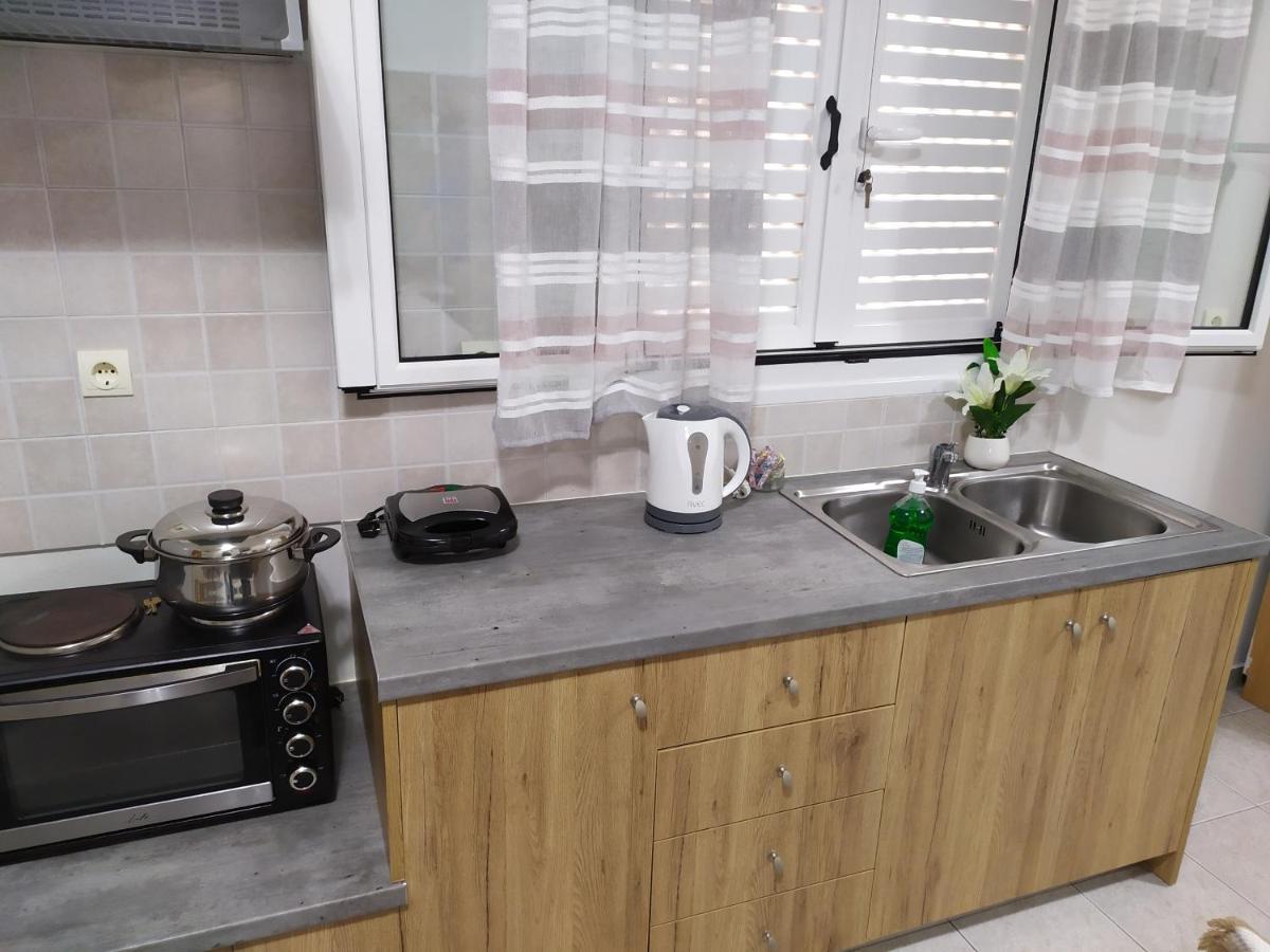 Ferienwohnung Seaview Chalkis Karababás Exterior foto